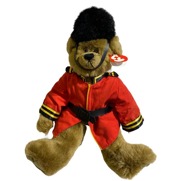 Rare Vintage TY 1993 Beenie Baby “Malcolm” Bear - Picture 1 of 7